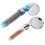 (L) Transparent Shower Head ABS Anion Filter SPA Saving Pressurized Boost Rainfall Shower Head for Bathroom Bathing Travelling 9