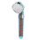 (L) Transparent Shower Head ABS Anion Filter SPA Saving Pressurized Boost Rainfall Shower Head for Bathroom Bathing Travelling 4