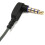 (without Microphone) Replacement 0.75mm 1.2M Upgraded Plated Audio Cable Earphone Headphone Cable for KZ ZS3 8