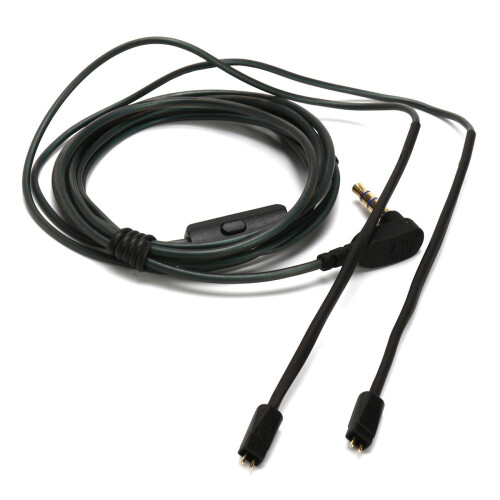 (without Microphone) Replacement 0.75mm 1.2M Upgraded Plated Audio Cable Earphone Headphone Cable for KZ ZS3