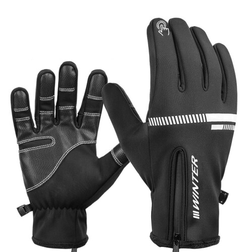 (M) Touch Screen Winter Warm Gloves Mitten Windproof Waterproof Thermal 2