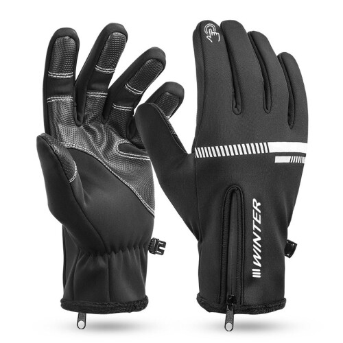 (M) Touch Screen Winter Warm Gloves Mitten Windproof Waterproof Thermal 1