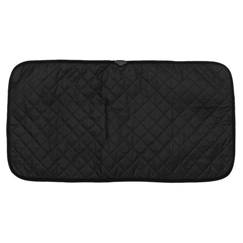 (Black) Universal DC 12V Universal Car Front Heating Seat Cover Cushion Warming Pad Kit