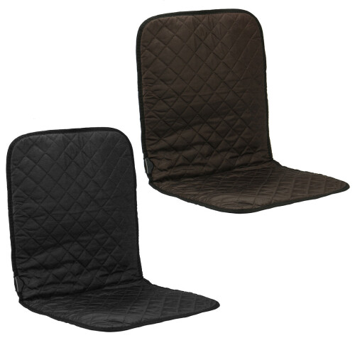 (Brown) Universal DC 12V Universal Car Front Heating Seat Cover Cushion Warming Pad Kit 1