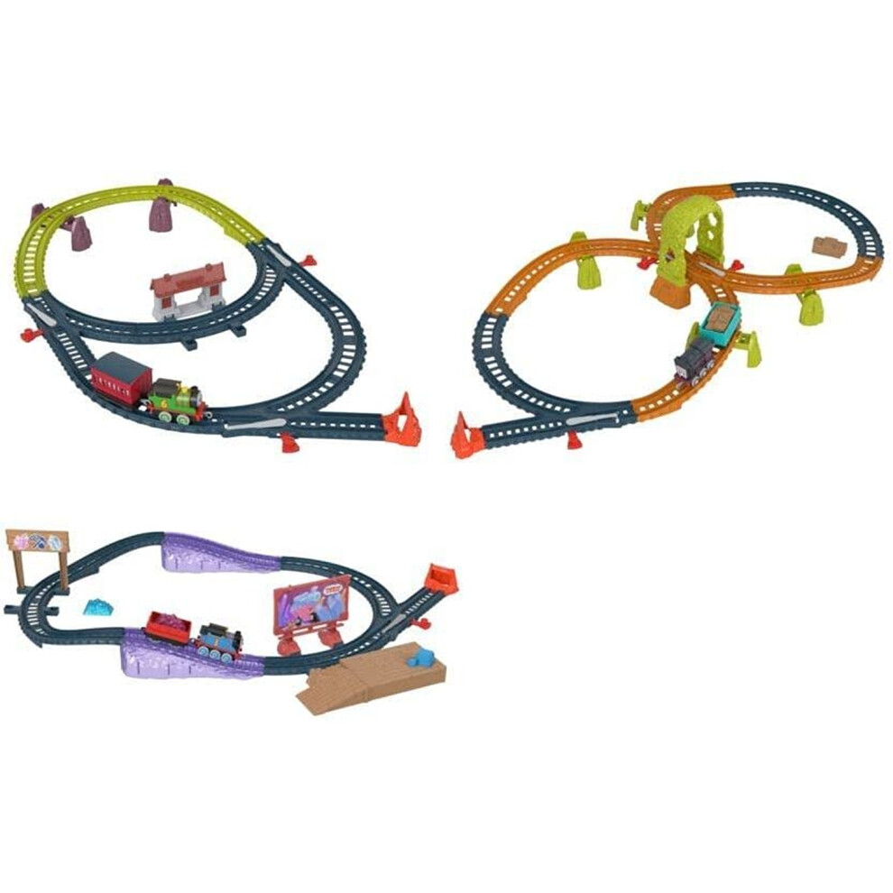 Fisher Price   Thomas And Friends All Engines Go! Push Along Track Set Assortment   1 supplied