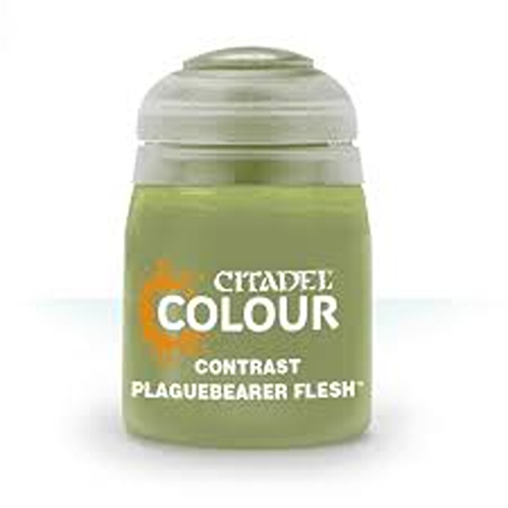 Games Workshop    Colour Contrast: Plaguebearer Flesh (18ml) Paint