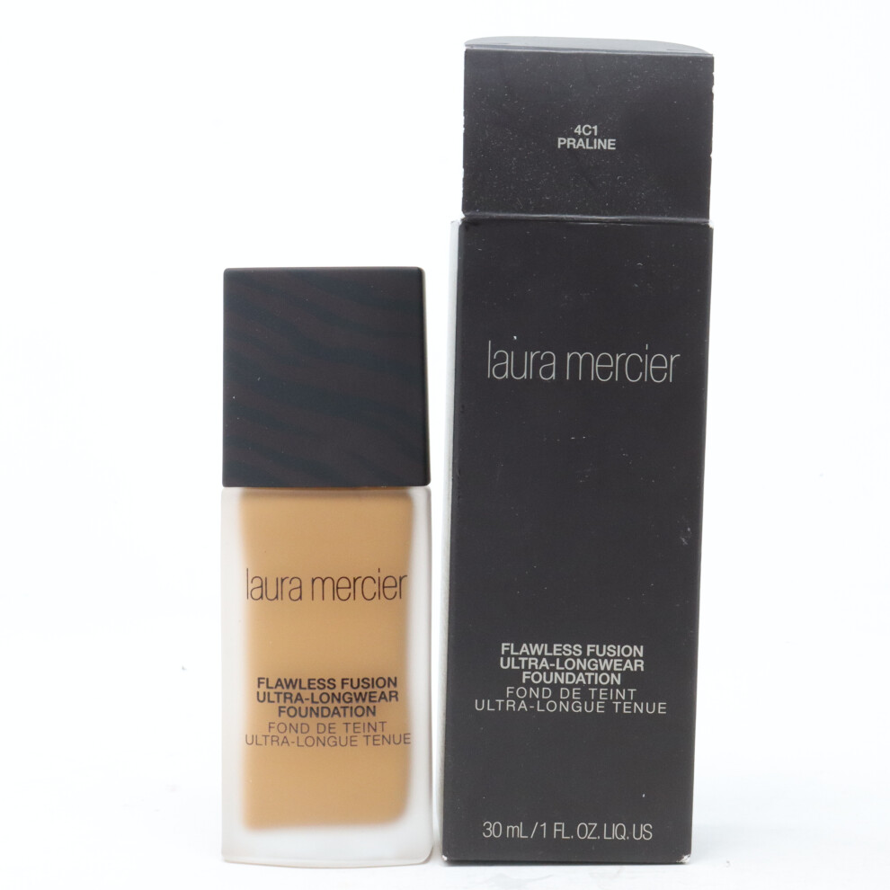 (4C1 Praline) Laura Mercier Flawless Fusion Ultra-Longwear Foundation  1oz/30ml New With Box