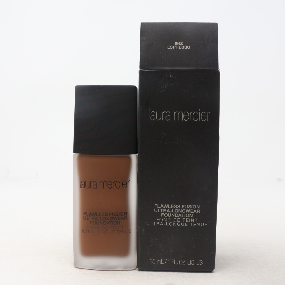 (6N2 Expresso) Laura Mercier Flawless Fusion Ultra-Longwear Foundation  1oz/30ml New With Box