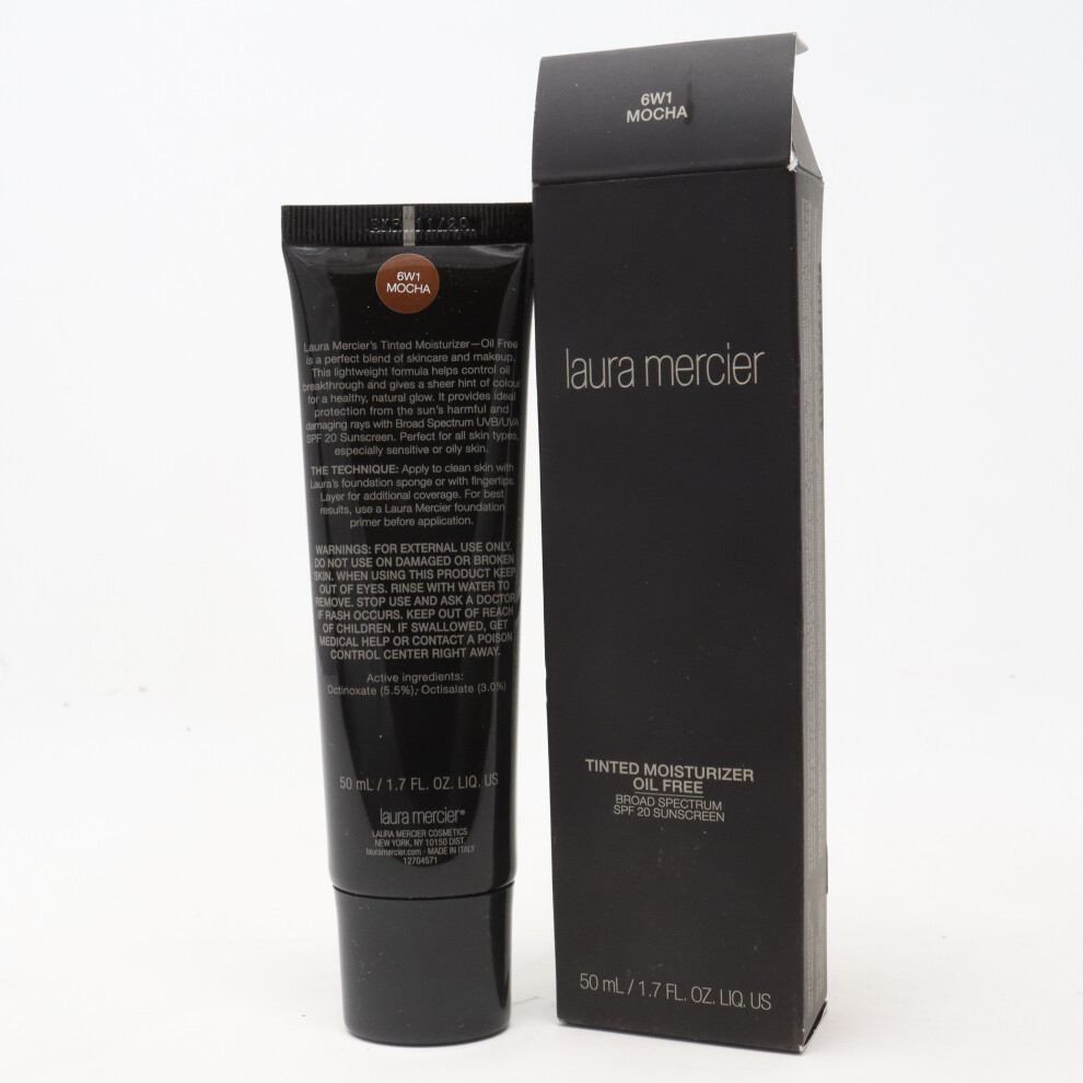 (6W1) Laura Mercier Tinted Moisturizer Oil Free Spf  1.7oz/50ml New With Box