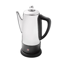 Quest 35200 Electric Coffee Percolator / 1.8L Stainless Steel Filter Coffee Machine / 30-45 Minute Keep Warm Functionality / 1100W