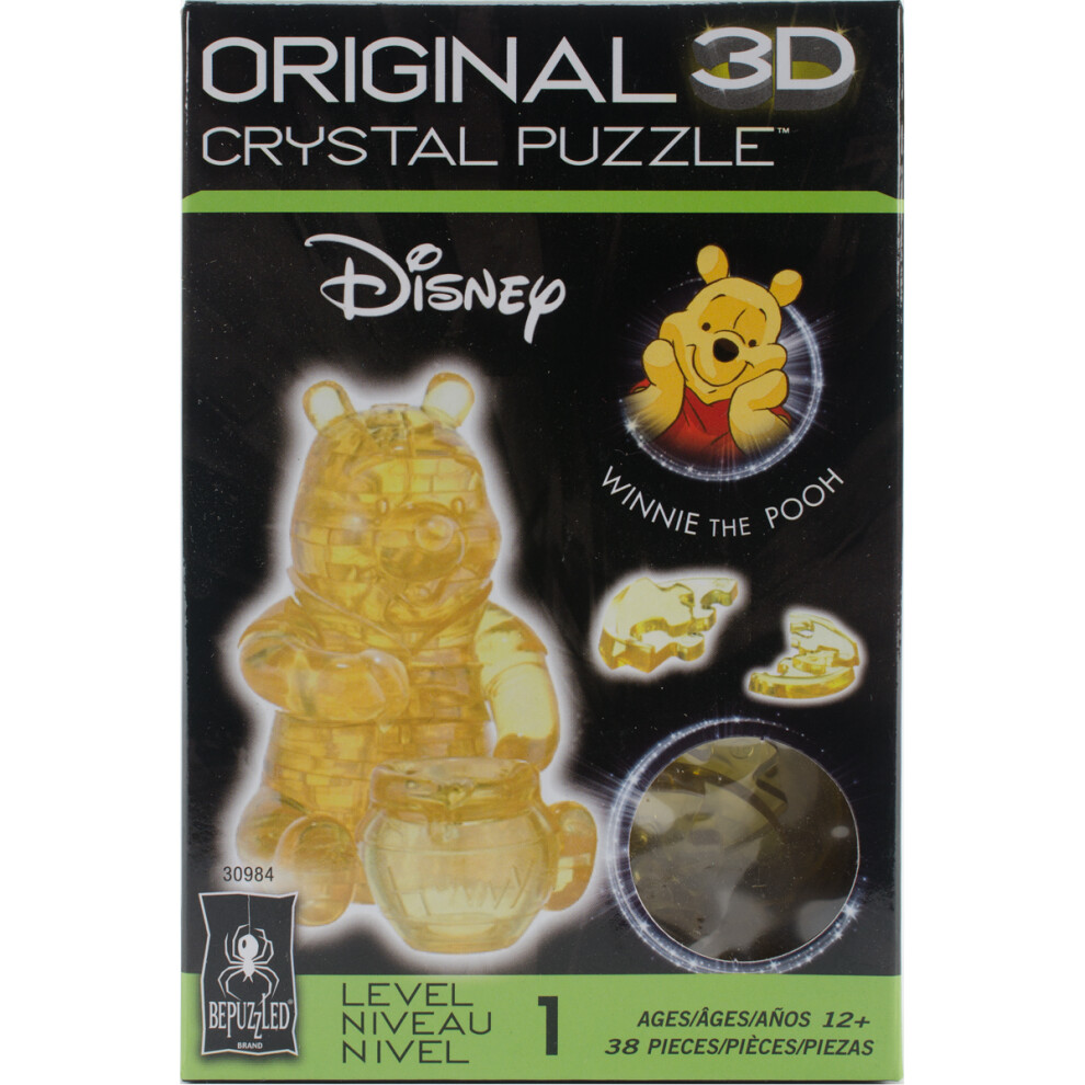 Photos - Jigsaw Puzzle / Mosaic BePuzzled 3D Licensed Disney Crystal Puzzle-Winnie The Pooh 3DCRYPUZ-30984