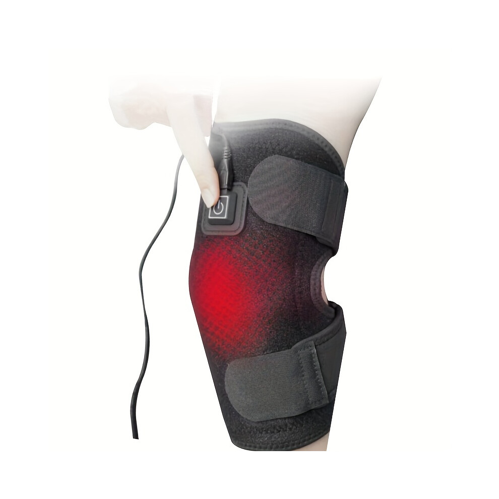Yetp Star (Only Heat) Heated Knee Massager With Shoulder Brace - Relaxing Leg Warmer And Knee Heating Pad For Men And Women - Perfect Birthday Gift