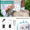 Wireless Mini Photo Printer Label Printer, Pocket Portable Inkless Thermal Printer Compatible, With IOS And Android 9