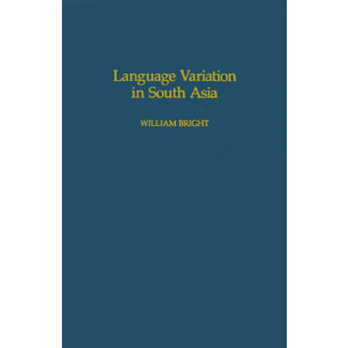 Language Variation in South Asia