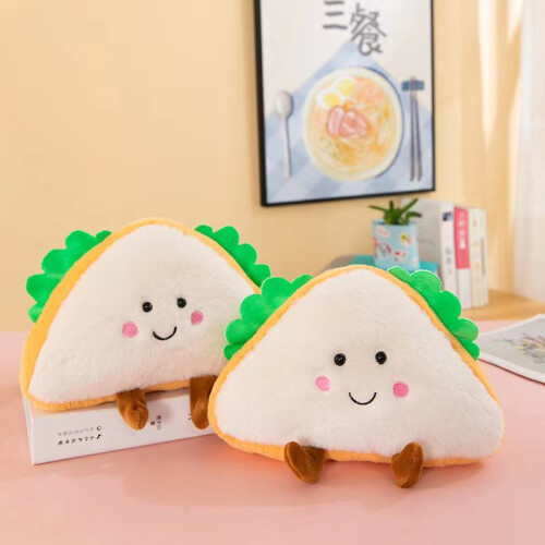 Corn Sandwich Plush Toy Is Fashionable And Cute Suitable As A Birthday Gift