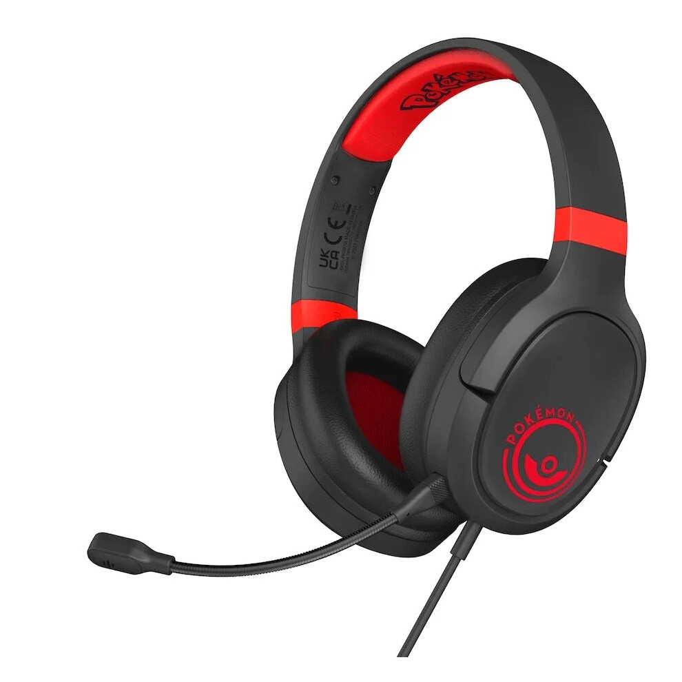 Pokemon | Pokeball / Pro G1 Gaming Headphones Black/Red 5055371624312