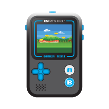 My Arcade - Consola de bolsillo mini clásica Gamer - Azul/negro