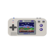 Mi consola de videojuegos portátil Gamer V clásica - Gris/violeta