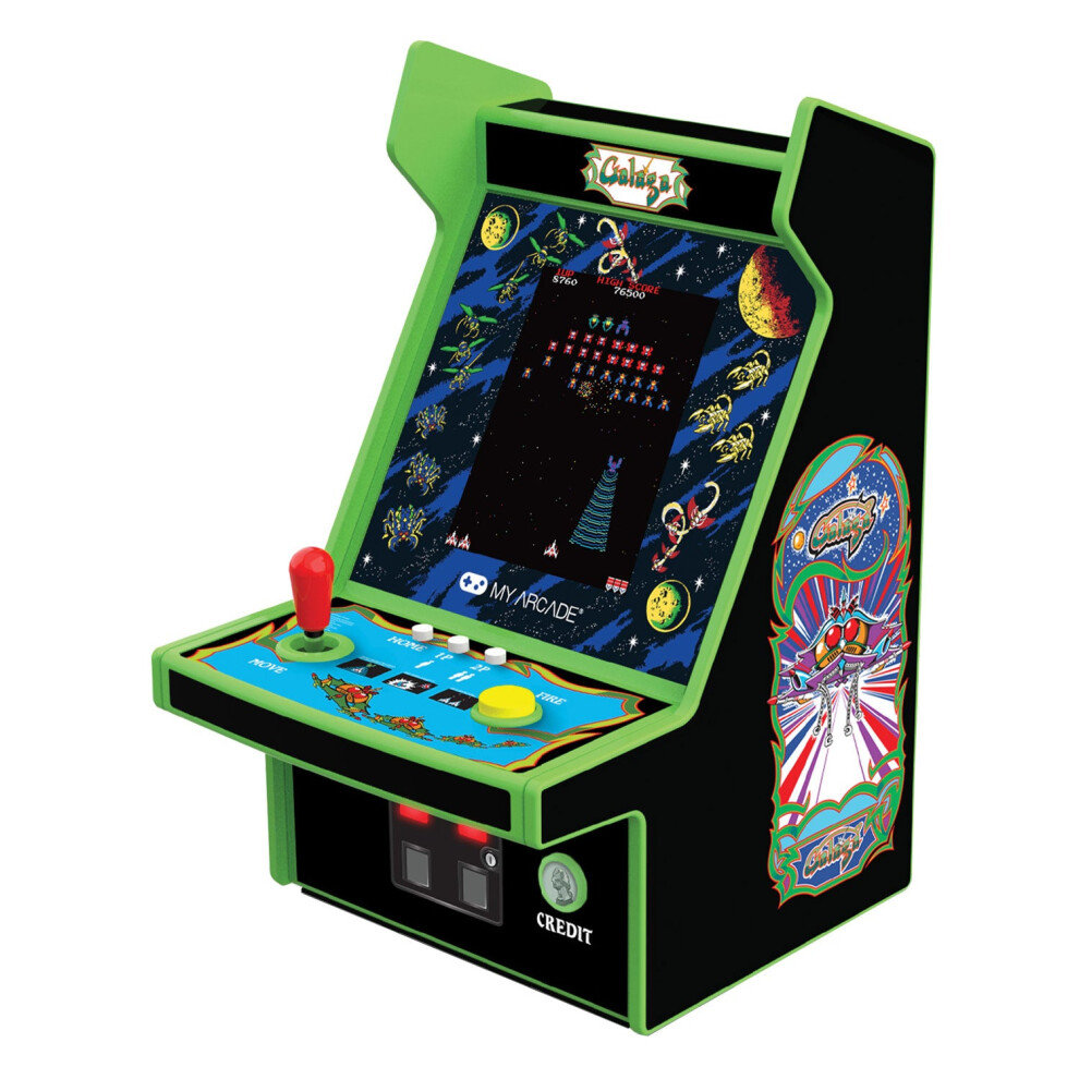 My Arcade | Micro Player Pro 6.7" Galaga Portable Retro Arcade (2 Games In 1) 845620041954