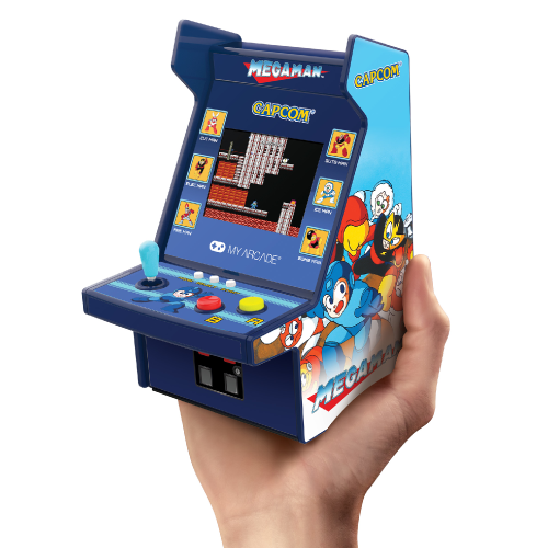 Console Rétrogaming - Capcom - Micro Player PRO Mega Man - Schermo 7cm Alta Risoluzione - 6 giochi inclusi 2