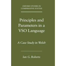 Principles and Parameters in a Vso Language A Case Study in Welsh Oxford Studies in Comparative Syntax