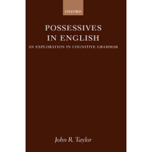 Possessives in English An Exploration in Cognitive Grammar