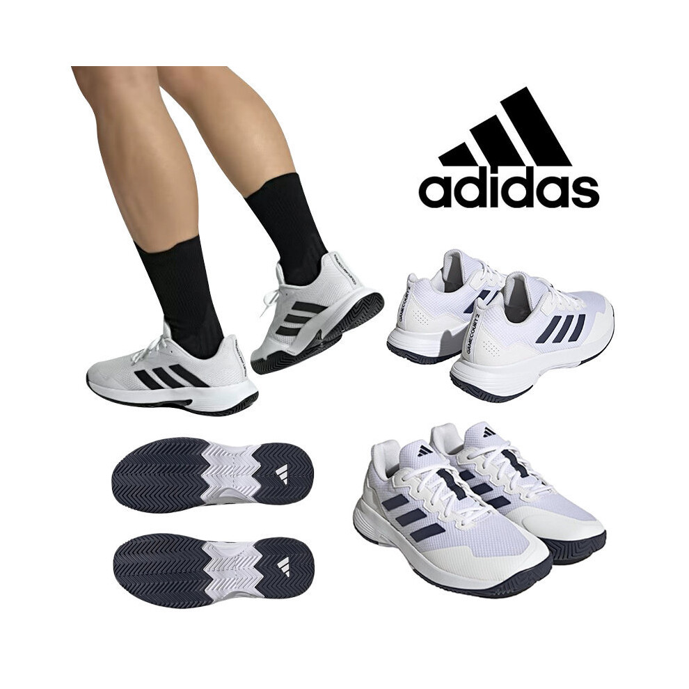 (UK 9) Adidas Mens Trainers Game Court 2 M Tennis Shoes
