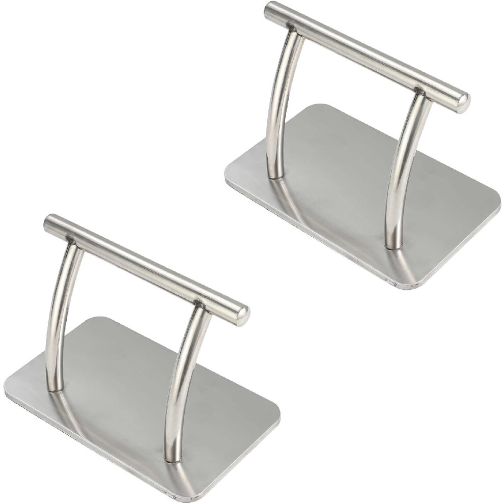2X Stainless Steel Foot Rest Footrest Relax Hair Salon Chair Tattoo