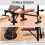 Homcom HOMCOM Multi-Function Adjustable Weight Training Bench Gym Fitness Lifting 5