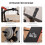 Homcom HOMCOM Multi-Function Adjustable Weight Training Bench Gym Fitness Lifting 3