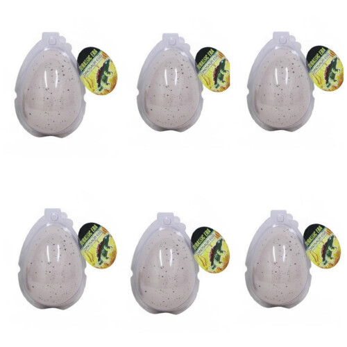 Kandy Toys 6x Jurassic Era Growing Dinosaur Eggs