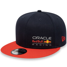 (S/M, Blue) New Era Mens Red Bull Racing Essentials 9FIFTY Snapback Cap Hat - Blue