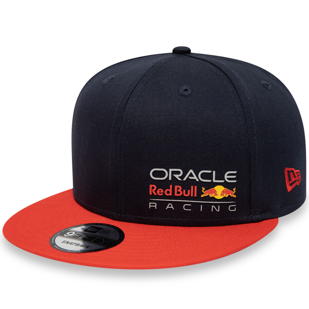 New Era (S/M, Blue) Mens Red Bull Racing Essentials 9Fifty Snapback Cap Hat - Blue Blue,Red