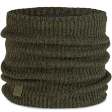 (One Size, Silversage) Buff Unisex Knitted Fleece Lined Neckwarmer