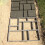 Garden Paving Concrete Mould: Large Plastic Path Marker Molds 60x50x5 3
