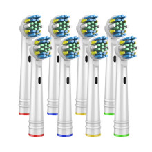 8 kpl vaihtoharjaspäät Oral-B sähköhammasharjalle Advance Power/Vitality Precision Clean/Pro Health/