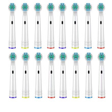 16x vaihtoharjaspäätä Oral-B sähköhammasharjalle Fit Advance Power/Pro Health/Triumph/3D Excel/Vital