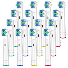 20vaihtoharjaspäätä Oral-B sähköhammasharjalle Fit Advance Power/Pro Health/Triumph/3D Excel/Vitali
