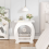 Dripex (Arch Design? 30*44*46) Dripex White Bedside Table 4