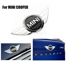 For MINI COOPER R56 R53 R50 R52 Wing Emblem Bonnet Trunk Rear Badge