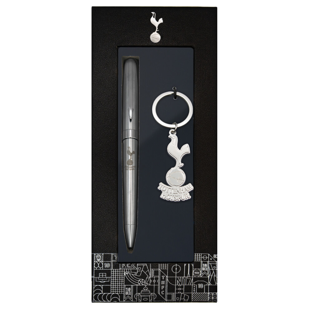 Tottenham Hotspur Pen & Keyring Official Football Executive Gift Boxed