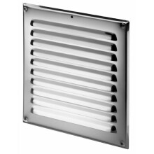 Stainless Steel Air Vent Grille 165mm x 165mm Metal Ventilation Cover