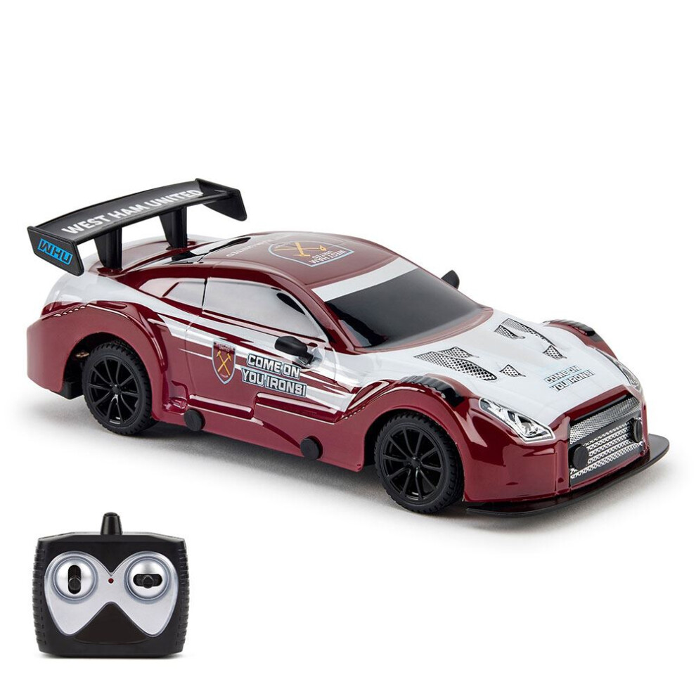 West Ham United Fc 1:24 Scale Remote Control Sportscar