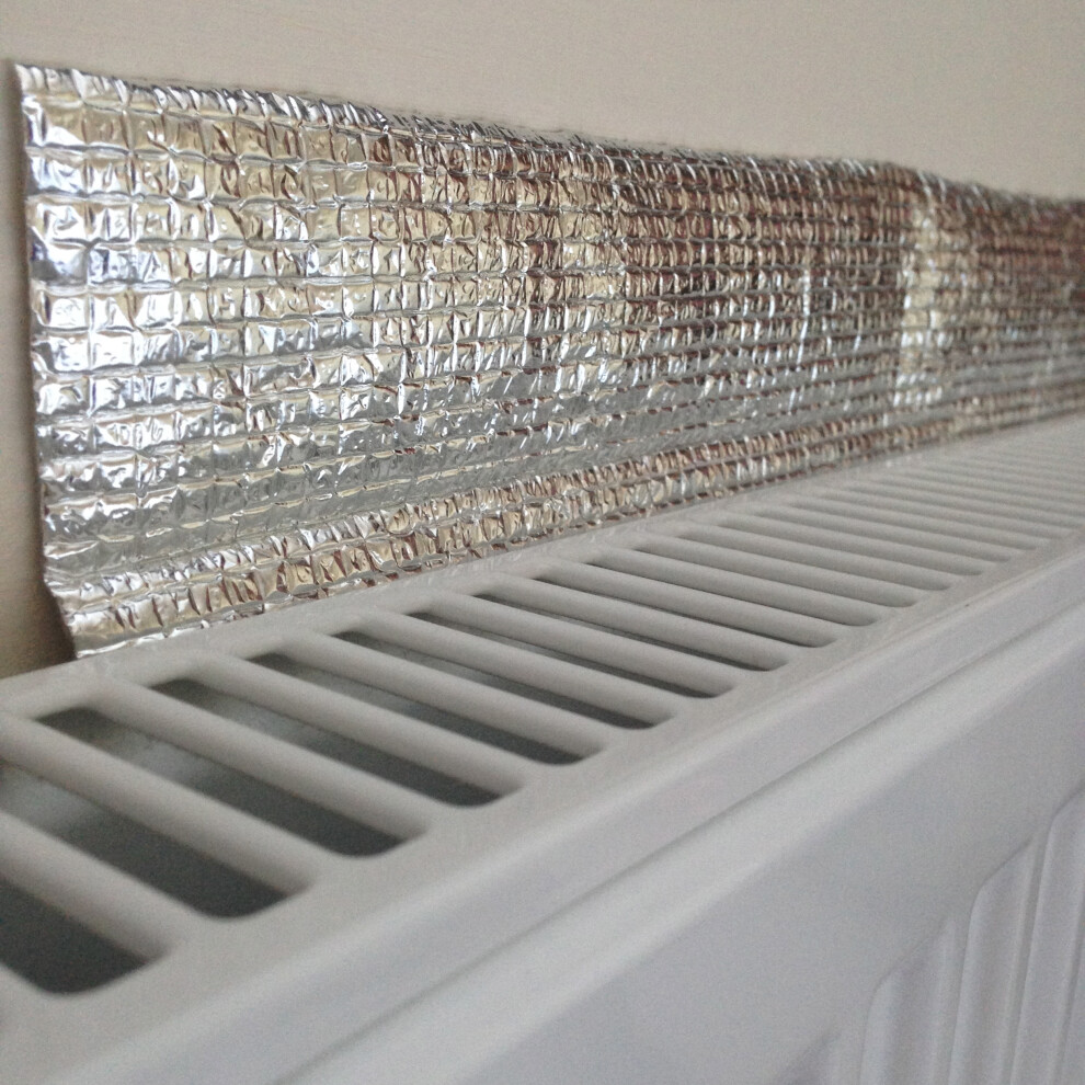 Yuzet 60Cm X 1.5M Radiator Insulation Foil Reflector Roll Diy Roll Panels