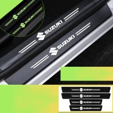 (SUZUKI) Car Door Plate Sill Scuff Anti Scratch Luminous Sticker