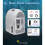 Cristal 6L Compact Cooler (Mini Fridge Style) with Built-in 12V Adapter - White 4