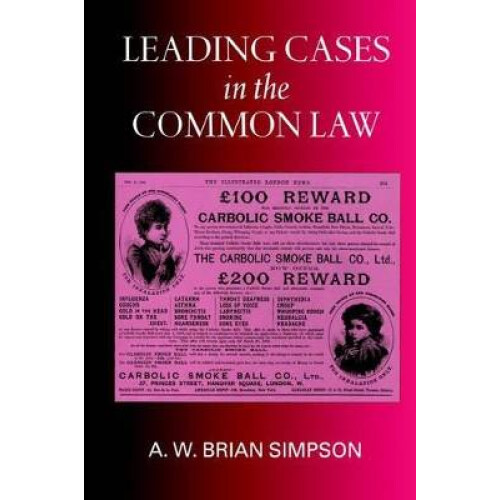 Leading Cases in the Common Law