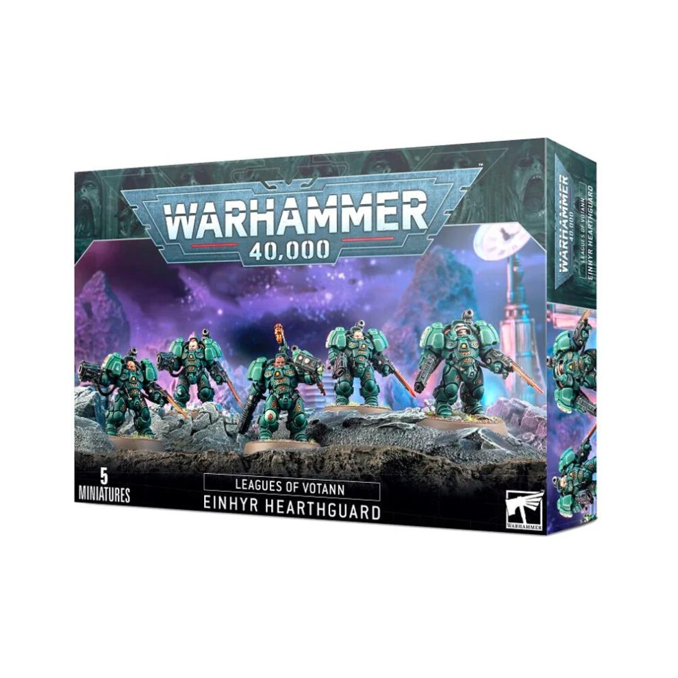 Warhammer Games Workshop 40K Leagues Of Votann: Einhyr Hearthguard 69-04 - Tabletop Miniatures Wargame