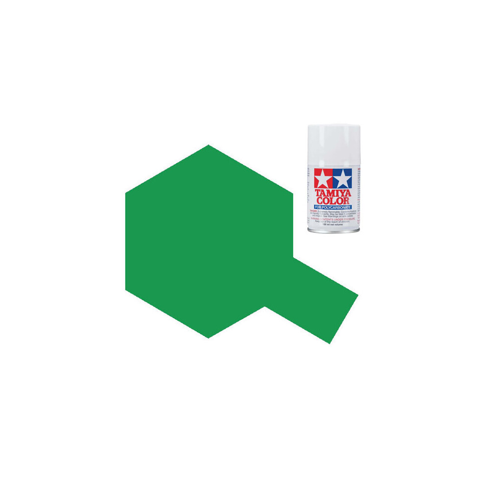 Tamiya Ps-25 Bright Green Polycarbonate Spray Paint 100Ml Lexan Rc Car Body 4950344074747