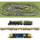 Hornby HORNBY Digital Train Set HL12 Layout - Multi Track with 2 Trains & Turntable 1
